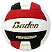 Baden Perfection Premium Leather Indoor Official Game Volleyball 13U to College Official Size + Weight NFHS + AVCA Approved
