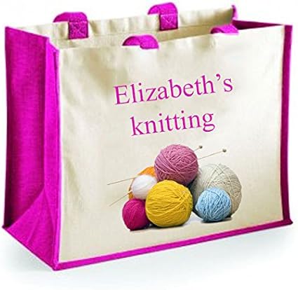 Personalised Knitting Needle Bag 2025