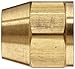Anderson Metals - 54014-08 Brass Tube Fitting, Short Flare Nut, 1/2