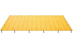 VANREO TUFTILE ADA Pad, Yellow, 48 x 24In