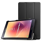 MoKo Samsung Galaxy Tab A 8.0 2017 Case - Ultra Lightweight Slim Smart Cover Case for Galaxy Tab A 8.0 (SM-T380 / T385) 2017 Release (NOT FIT 2015 Tab A 8.0 SM-T350/P350), BLACK