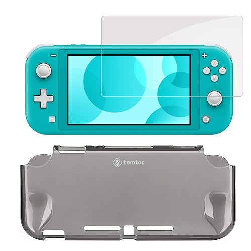 tomtoc Protective Case Set for Nintendo Switch Lite, Hard Grip