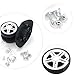 Super Ma 360 Swivel Luggage Mute Wheel Suitcase Replacement Repair Wheels 053(Couple Wheel)
