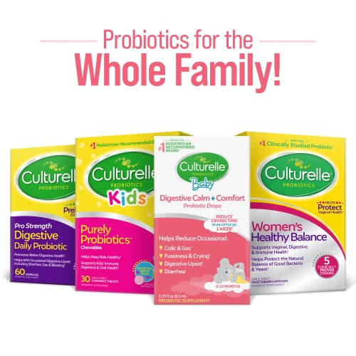 Culturelle Baby Digestive Calm + Comfort Probiotics Drops, Helps Reduce