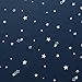 H.VERSAILTEX Blackout Curtains Kids Room Thermal Insulated Twinkle Stars Printed Curtain Draperies for Boys Girls, Sleep-Enhancing Magic Grommet Drapes, 2 Panels, Each 52x84-Inch, Navy