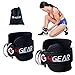 Ankle Straps for Cable Machines - Double D-Ring, Strong Velcro, Adjustable for Men and Women - Premium Ankle Cuffs for Abs, Leg & Glute Workouts - Carrying Bag Included