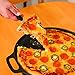Henley Kitchen - Pre-Seasoned Cast Iron Pizza Pan - 14 Inch Pizza Stone with Cutter and Cookbook eBook
