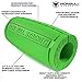 Alpha Grips 2.0 - Extreme Arm Blaster - Best Dumbbell and Barbell Thick Bar Adapter (Green)