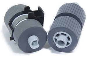 YANZEO PA03338-K011 Pick Roller Set of 2 Rollers for Fujitsui FI-5750C FI-6670 FI5650C FI-5650C 5750 Scanners