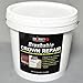 ChimneyRx 300014 Brushable Chimney Crown Repair – Elastomeric & Waterproof Coating for Crowns & Masonry - Fast-Setting & Long-Lasting Protection Crack & Leak Prevention - 2 Gallon