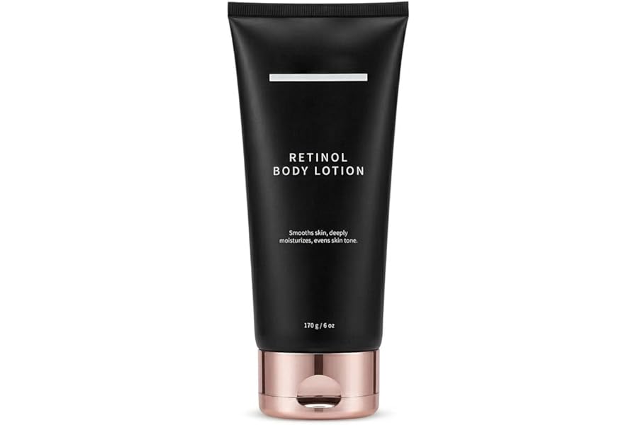 Retinol Body Lotion, Firming Body Cream for Crepey Skin, Moisturizing Retinol Lotion for Neck & All Body Skin