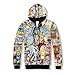 hot sale Men Women Hoodies Sweatshirt Cartoon Rick and Morty print fashion Hoodie casual Pullovers color as the picture S