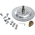 Paxanpax PLD1747 Riveted Tumble Dryer Drum Shaft Bearing Kit Fits Ariston ALE, AS, ASL; Hotpoint VTD; Indesit IS, ISL Series