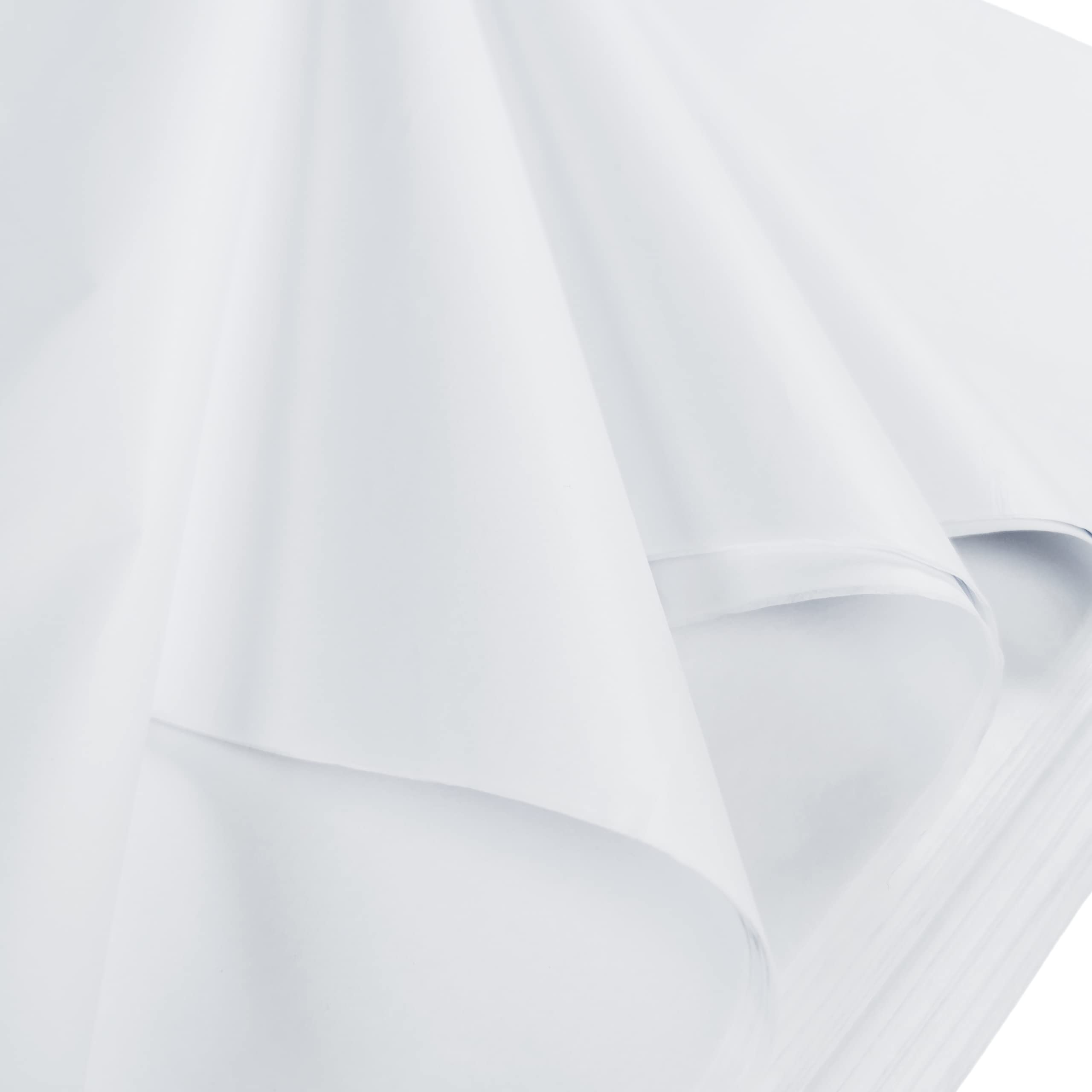 White Tissue Paper Large Sheets, Acid Free Art Paper, Perfect for Gift Wrap, Storage, Packing, Art & Craft Bulk Pack Archiving Shredding 70 x 50cm Sheet Size