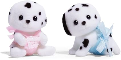calico critters dalmatian dog family