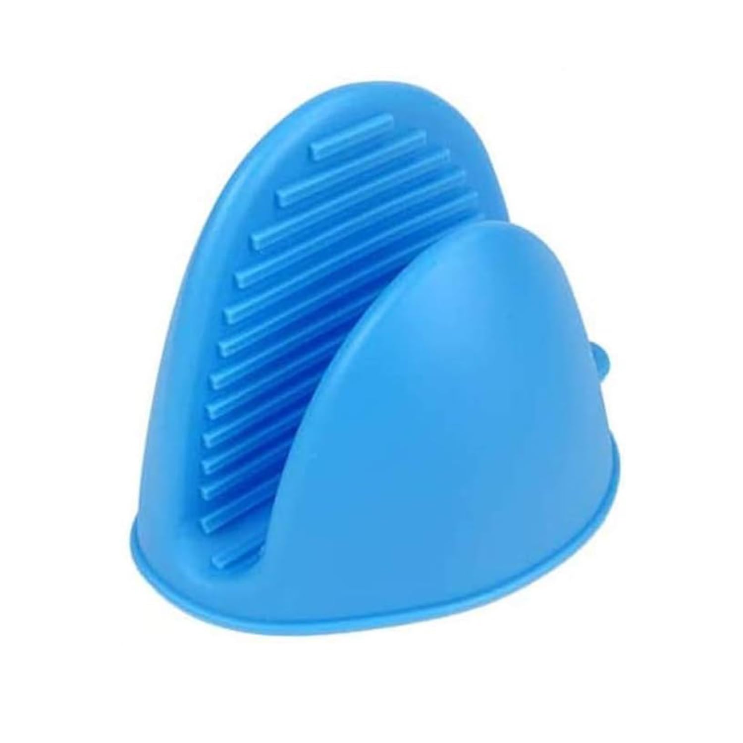 Silicone Oven Mitts for Instant Pot or Kitchen use as Potholder or Baking Holder Oven mitt and Mitten Holders can be Used When Cooking on a Grill Pinch Grips Kitchen Heat Resistant Gloves (blue, 1pcs)