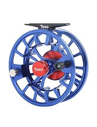 Maxcatch Toro Series   Carrete de pesca con mosca con arco grande, cuerpo de aleación de aluminio mecanizado CNC: 3 4, 5 6, 7 8 W en azul, verde o negro