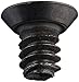 Small Parts 0403RPUB Steel Thread Rolling Screw for Metal, Black Oxide Finish, 82 Degree Undercut Flat Head, Phillips Drive, #4-40 Thread Size, 3/16