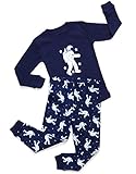 Leveret Boys Astronaut 2 Piece Pajama 100% Cotton (Size 12M-5 Years)
