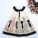Hotone Lovely Princess Baby Kids Girls Cat Belt Party One-piees Gown Dresses 2-7y (4-5 Years)