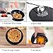ME.FAN 11'' Large Silicone Ripple Trivet Mat, Potholder, Hot Pad, Spoon Rest, Jar Opener & Coaster, Heat Resistant up to 480F, Flexible, Durable & Non Slip (Black)