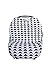 4-in-1 Baby Car Seat Cover, Shopping Cart Cover - Versatile, Cotton Stretchy Fabric Canopy - Breastfeeding Cover Up - Soft, Breathable Swaddle Blanket for Infants, Newborns, Toddlers