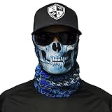 SA CO Official Hydro Skull Face Shield, Perfect for All Outdoor Activities, Protects Face Against the Elements