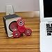 MASCOTKING Fidget Spinner Toy Stress Reducer,Toy for ADHD EDC Hand Killing Time (red)