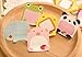 JunShop Super Sticky Pad Lovely animals Cartoon Sticky Note Self-stick Note Post-it Note (Pack of 8, 20 Sheets per)