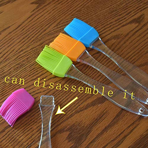 4 Pcs Silicone Basting Brush and Pastry Brushe