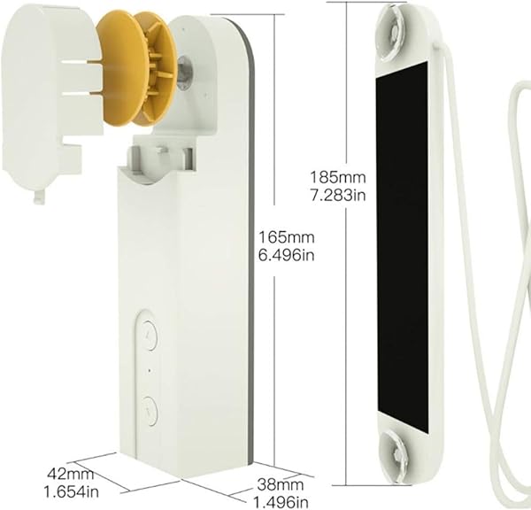 Persianas enrollables motorizadas inteligentes con cadena de persianas motor de obturador con panel solar Bluetooth APP temporizador control