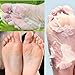 Foot Mask, CieKen 1 Pairs Foot Peeling Mask,Exfoliating Calluses and Dead Skin Remover, Repair Rough Heels, Care Anti Aging, Peel second day, Completely within 7 days