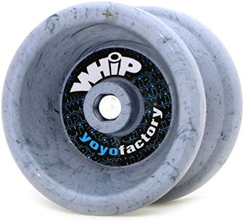 Whip Grey Black Marble Responsive Yo Yo From The YOYOFACTORY Beginner Friendly Gray