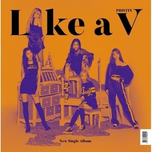 Pristin V - [Like A V] Unit Single Album CD+80p Photobook+2p PhotoCard+1p V Card K-POP Sealed