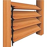 Nuvo Iron Louver Blinds & Shutter System - Hardware Kit (Designed for use of up to 48