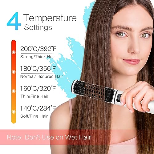 Cordless Hair Straightener Brush, iTayga Portable Hair