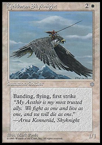 Magic: the Gathering - Kjeldoran Skyknight - Ice Age