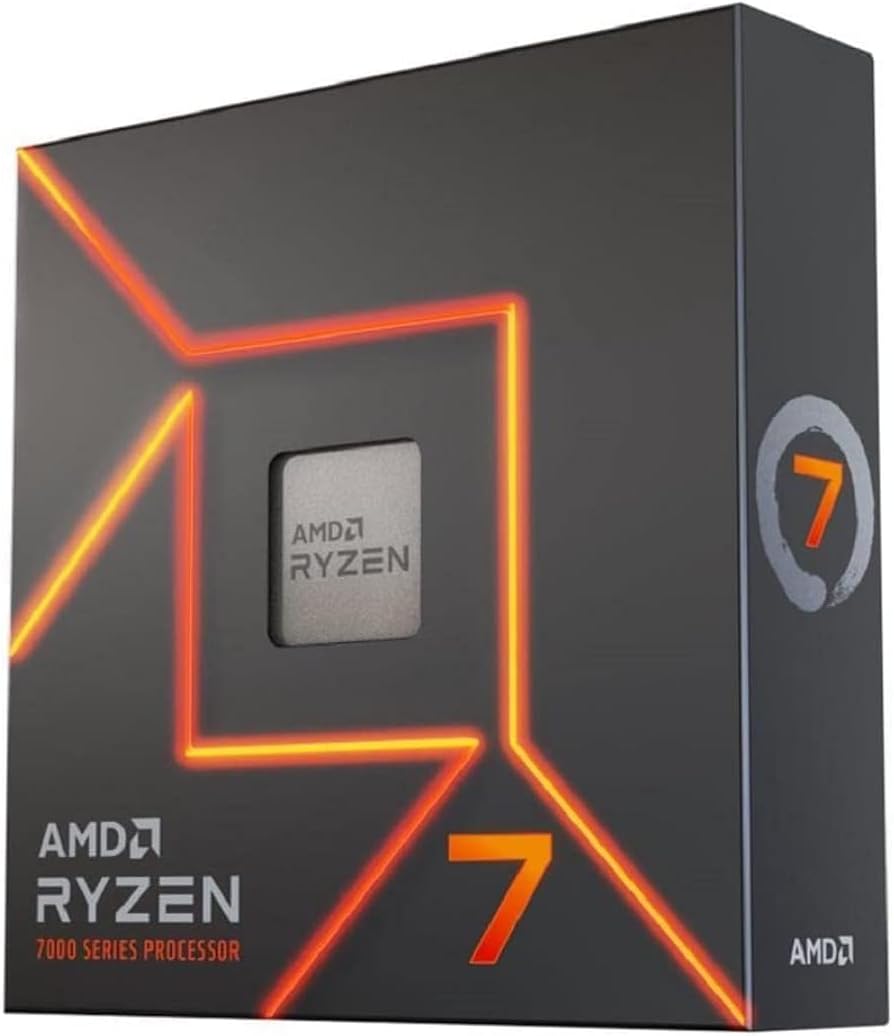 AMD Ryzen 7 7700X Processor AM5 Socket 8C/16T 5.4 GHz DDR5 40MB Cache