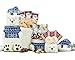 Wine Country Gift Baskets Snow Man Tower Holiday Snack Gift Tower