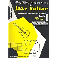 Mickey Baker's Complete Course in Jazz Guitar: A Modern How-to-Play Jazz and Hot Guitar, Book 1 (Ashley Publications) book cover