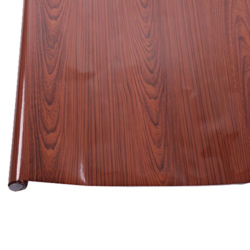HOHO] Wood Grain Car Vinyl Interior Decal Sticker Car Wrap Film Home Decoration Sticker (124cm50cm)