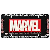 Marvel Deadpool Stupid License Plate Frame