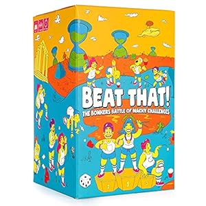 Gutter Games Beat That! - The Bonkers Battle of Wacky Challenges - Family Party Game for Kids & Adults, Card and Board…