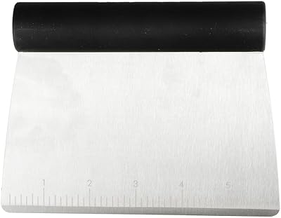 KitchenAid Stainless Steel All-Purpose Scraper and Dough Cutter Black