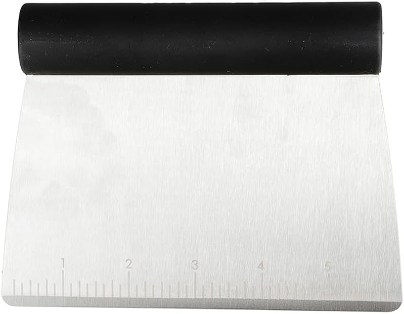 KitchenAid Stainless Steel All-Purpose Scraper and Dough Cutter Black