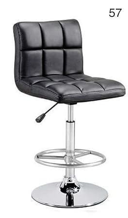 Chair Choice Metal Leatherette Bar Stool Chair - 17 X 17 X 35 Inches