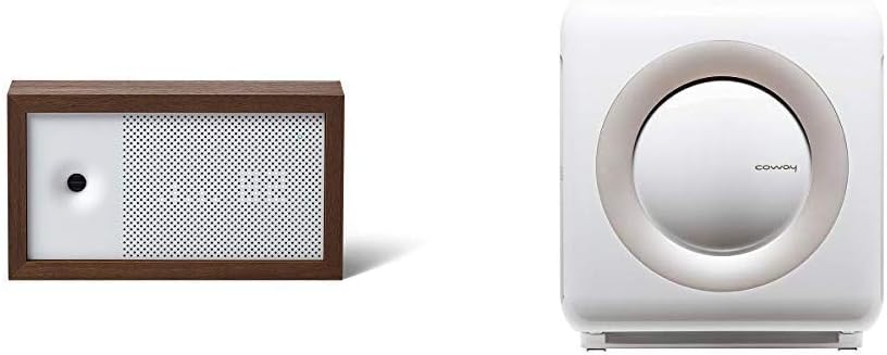 Awair 2nd Edition Air Quality Monitor Bundle with Coway AP-1512HH Mighty Air Purifier with True HEPA and Eco Mode in White, Monitor Only