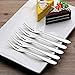 Cocktail Forks, McoMce 12 Pcs Premium Stainless Steel Oyster Forks, Premium Cheese Forks, Durable Fish Forks, Professional Seafood Forks for Bistro Cocktail Tasting Appetizer and Mini Cake (Silver)