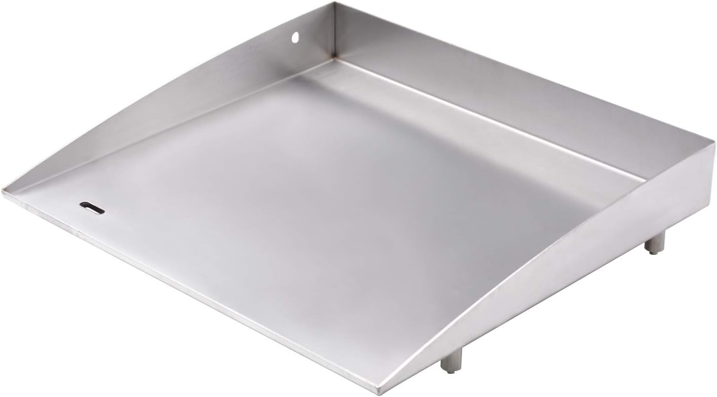 Stanbroil 17 Inches Stainless Steel Flat Top Gas Grill Griddle for