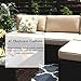 PHI VILLA Outdoor Sofa- Patio Wicker Furniture Set (9-Piece, Beige)